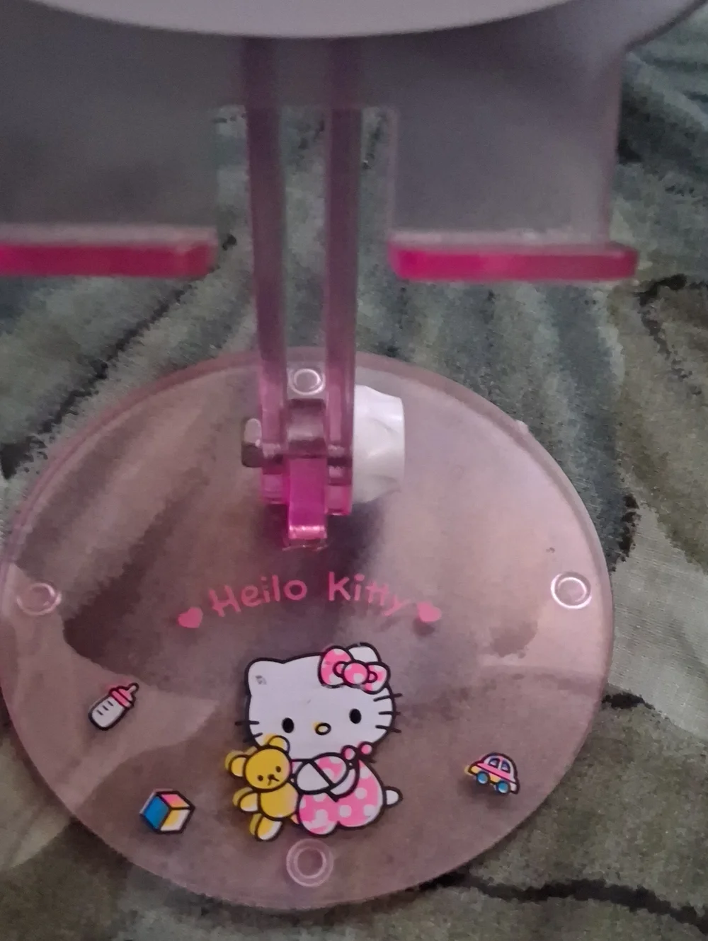 Hello Kitty Pink and White Folding Phone Stand Holder